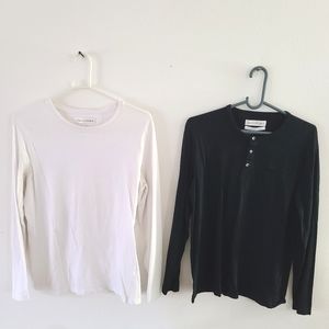 2 Long Sleeves Zara Shirts - Regular Fit
